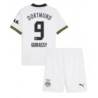 Borussia Dortmund Serhou Guirassy #9 3rd trikot Kinder 2024-25 Kurzarm (+ Kurze Hosen)